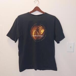 Anvil A PERFECT CIRCLE Men's T shirt Size  M 100 % Cotton  Short Sleeve